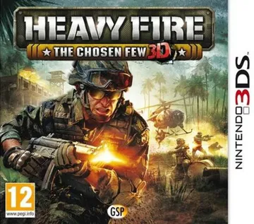 Heavy Fire - The Chosen Few 3D (Europe) (En,Fr,De,Es,It) box cover front
